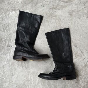 Fiorentini + Baker Black and Brown Leather Boots